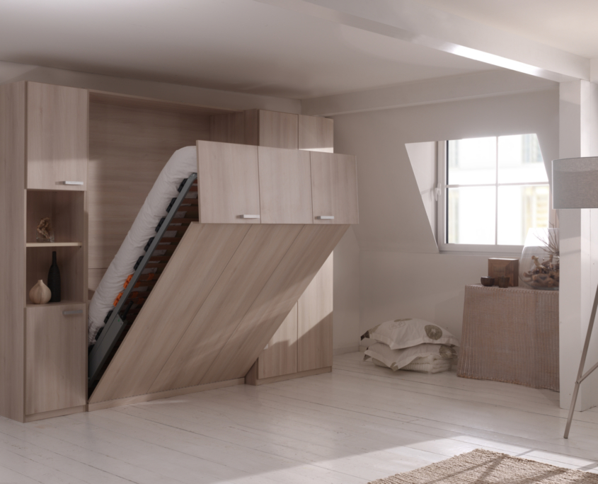 Kleine slaapkamer inrichten met een Boone opklapbed