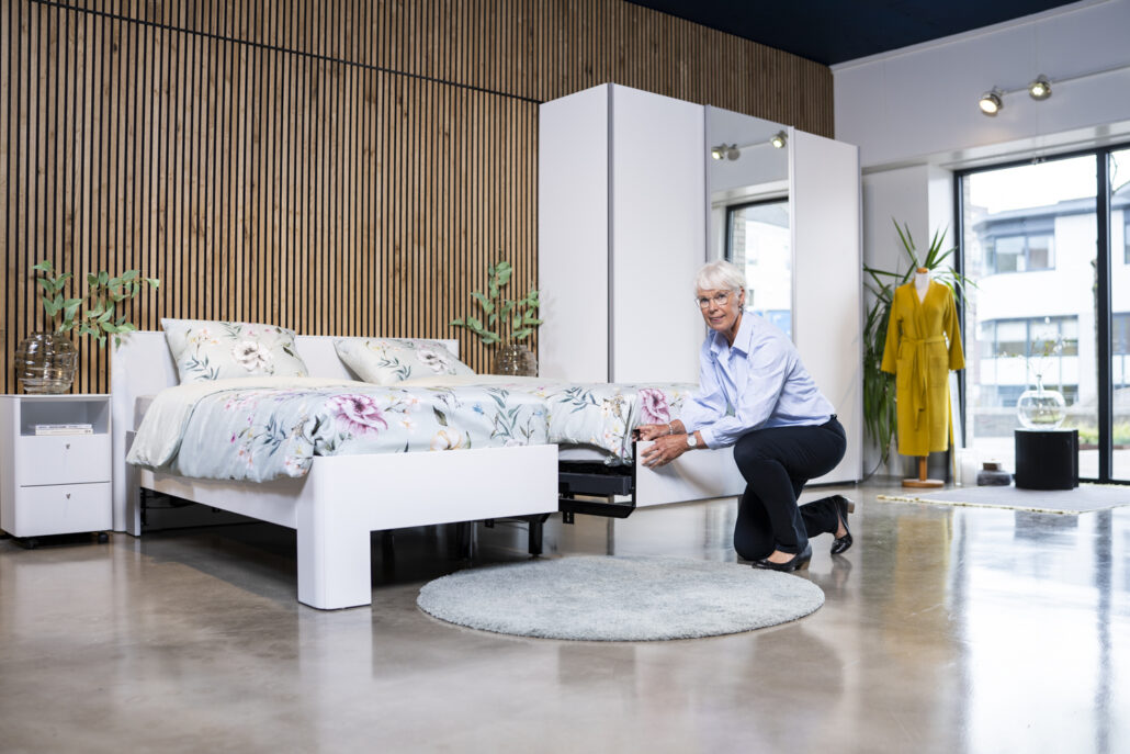 Deelbaar bed