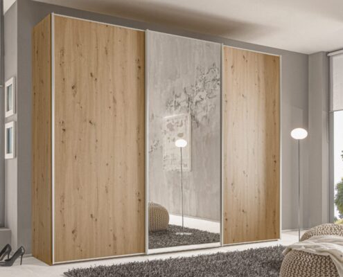 staud_kast_4 staud kast bruin met spiegel